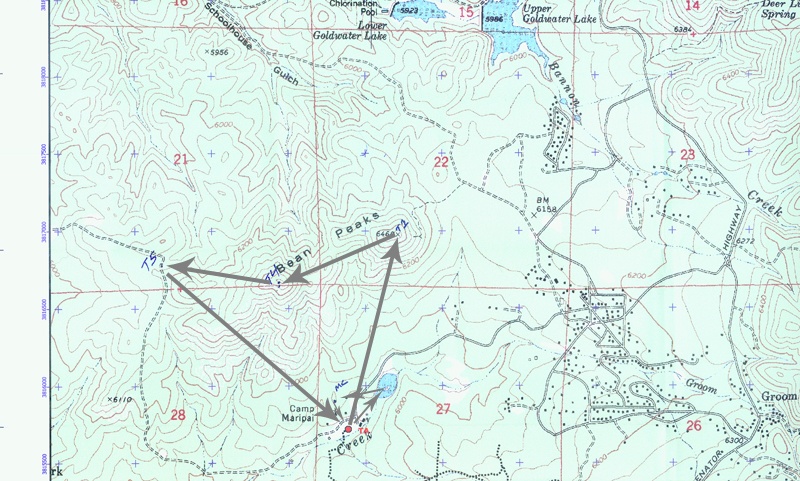 Trekking Course Map