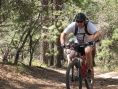 Todd on bike course