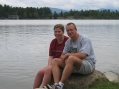 Richard and Amy at Mirror Lake