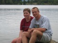 Richard and Amy at Mirror Lake