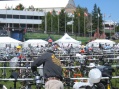 Staging of bikes for IM