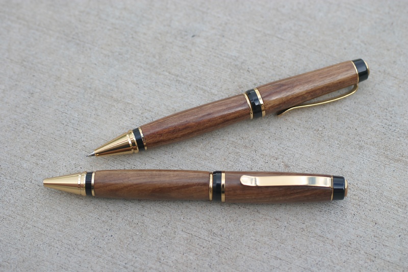 Mahogany Pen & Pencil Set