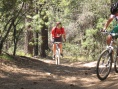 Daver on bike course