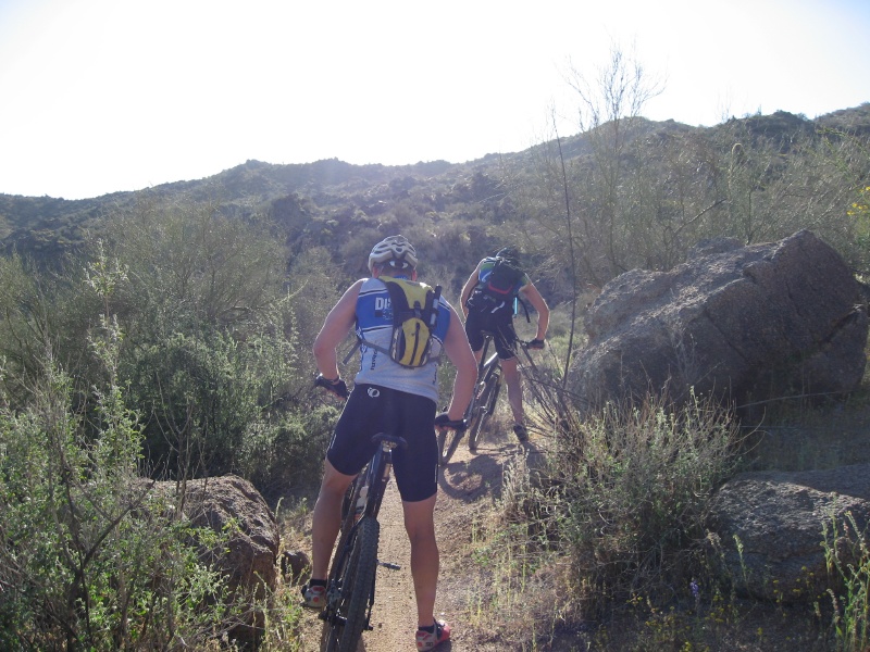 John and Nardo riding
