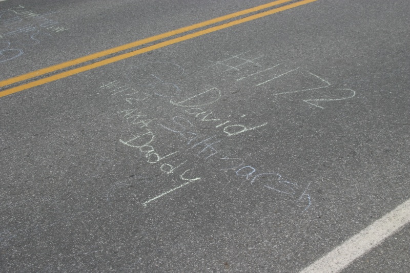 Bike message for Dave