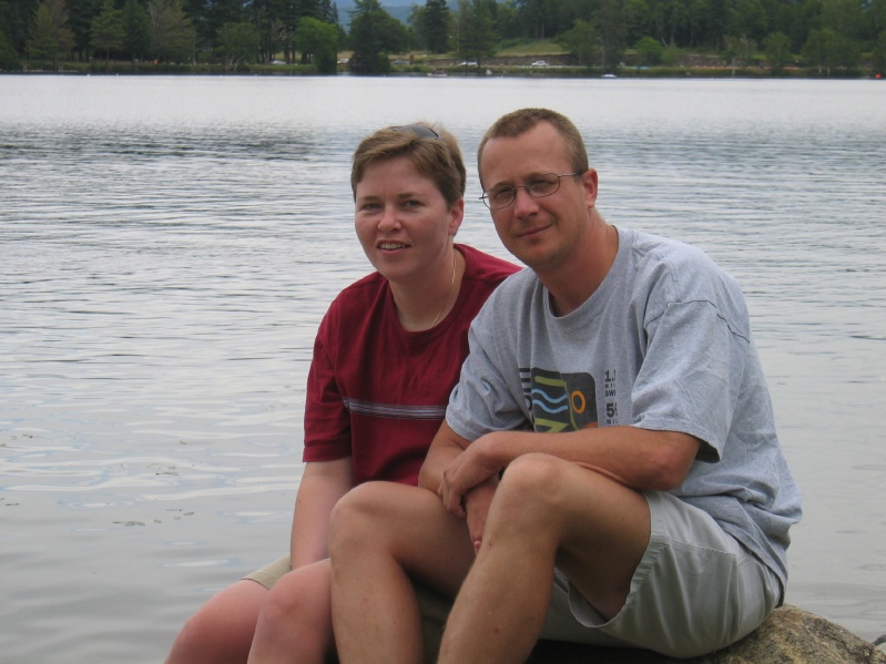 Richard and Amy at Mirror Lake