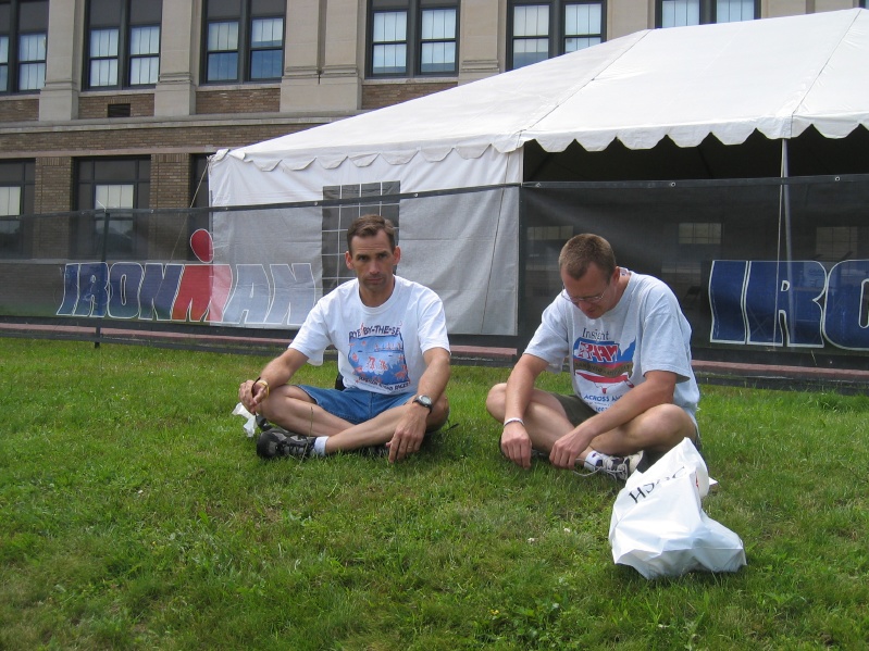 Dave and Richard hanging out