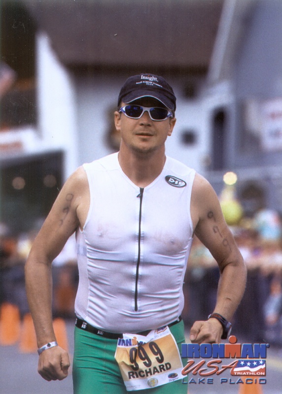 Richard on run course