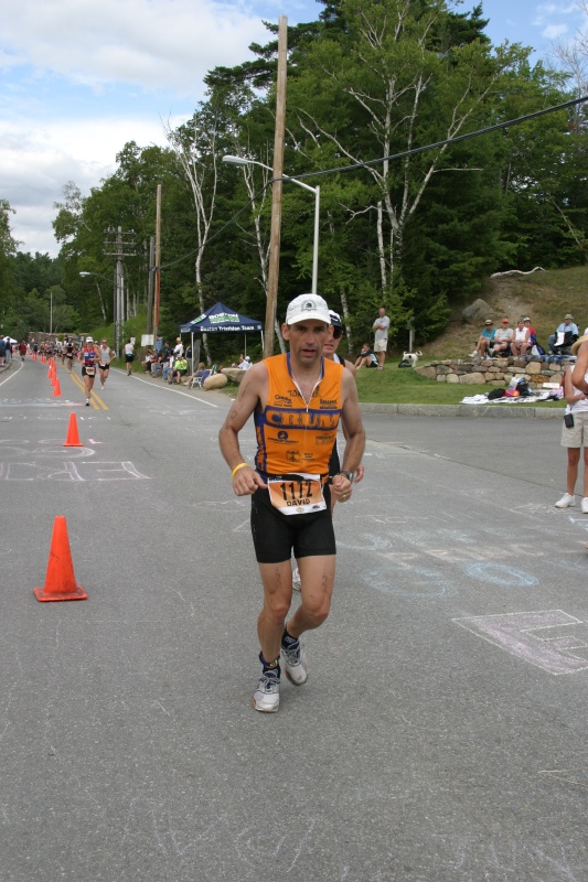 Dave on run course