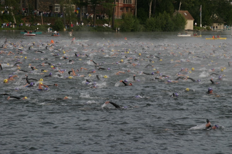 Lake Placid IM Swim