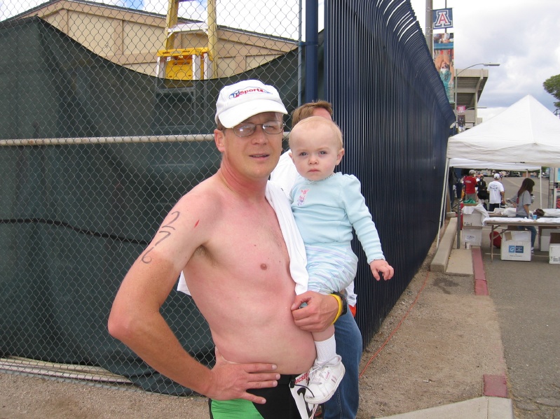 Abby and Dad hanging out