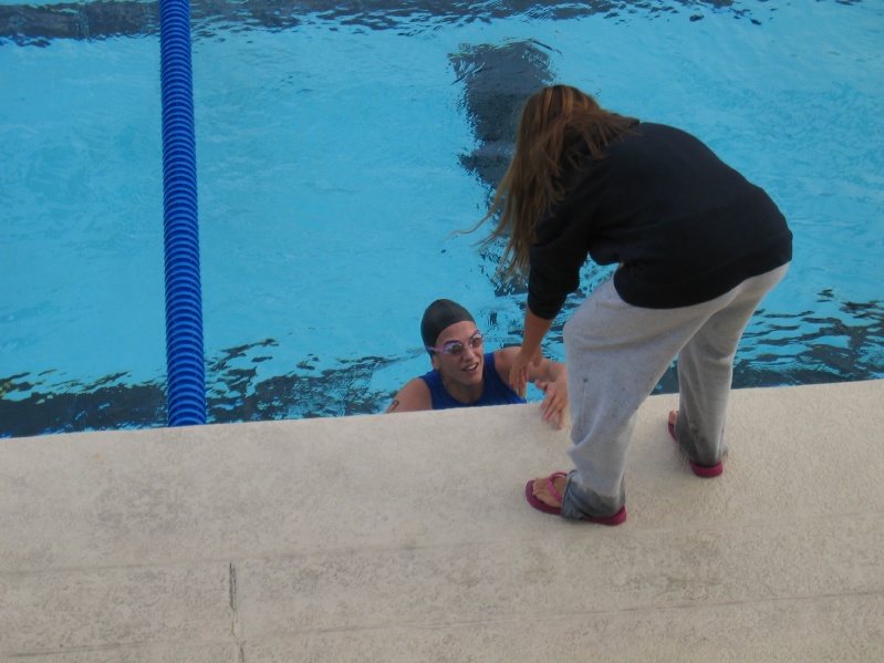 Crystal finishing swim