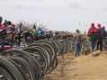 People getting ready for start of race