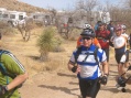 Richard running to his bike - Start Race