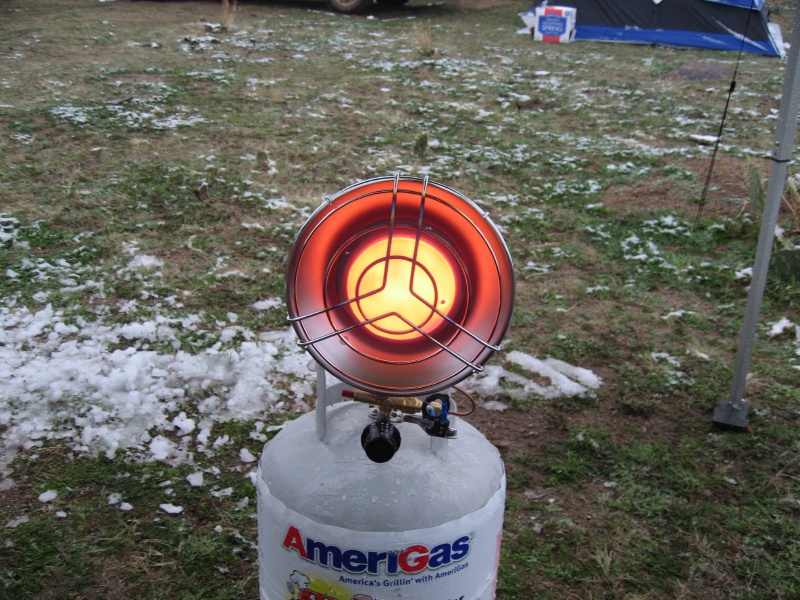 Heat for campsite