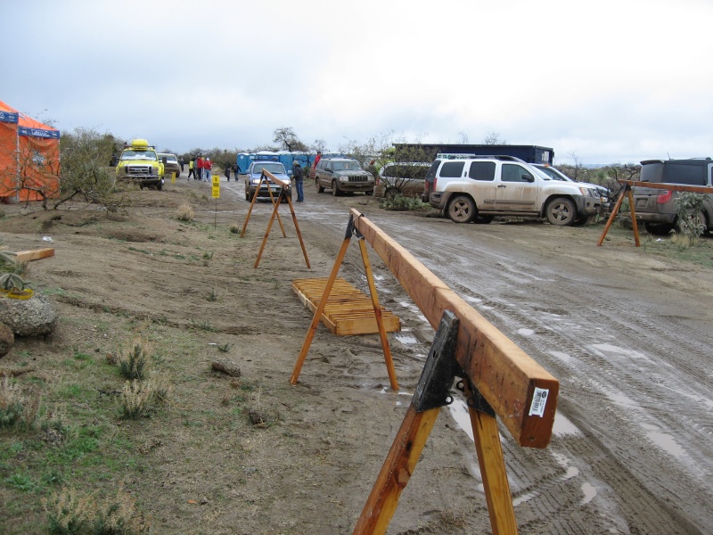 Starting line for race - nice mud!!