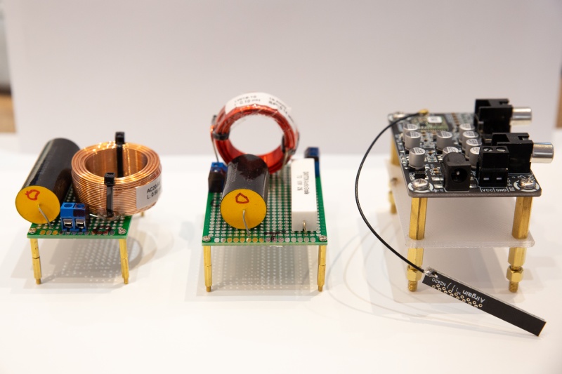 Passive low pass & high pass filter and bluetooth module