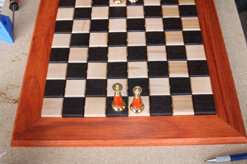 building of frame for board